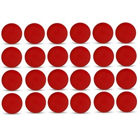 TigerTail Sports Recreational-Quality (1-Star, 40mm) Ping Pong Balls (Red, 24-Pack)