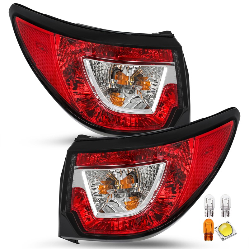 JSBOYAT Halogen Tail Light Fits for 2013-2017 Chevy Traverse Outer