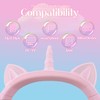 hisonic Children's Bluetooth Headphones, Over-Ear Unicorn Bluetooth Headphones, Girls Headphones