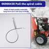 Sousery 06900438 Upper Traction Replace Auger Cable Compatible with SNO-Tek