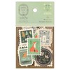 Enuby Flake Stickers Antique Verde | 5 Patterns 20 Sheets