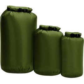 Lixada Pack of 3 Dry Bag 8 L, 40 L and 70 L, Waterproof Dry Bag, Roll Top Dry Bag, Portable Dry Bag for Kayaking, Boat, Fishing, Swimming, Canoeing, Rafting