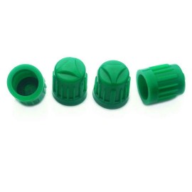 Dill Air Controls 897 Green Nitrogen Tire Valve Stem Caps *Pack of 4*