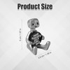 PEUTIER Cute Robot Statue, Funny Robot Statue Decor Cute Tiny