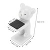 Bear Watch Stand Handcrafted Three Dimensional Modern Style Resin Watch