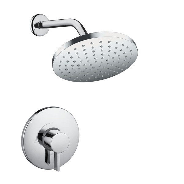 Hansgrohe Vernis Blend Shower Set 1-Spray Full in Chrome, Rough and Shower Valve Included 1.75 GPM, 04953000