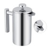350ML Double Wall Stainless Steel Coffee Maker French Press Tea