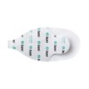 Juzo Open Toe Slippie Compression Tube Slip On Aid, clear