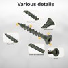 Bobibbi Deck Screws #8 x 1-1/4’’, T25 Star Torx Drive