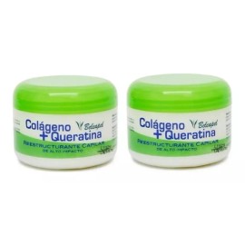 belcapel 2 Pzas Colageno Queratina Para El Cabello Belcapel
