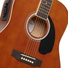 Ashthorpe Full-Size Dreadnought Acoustic Electric Guitar Package with 10 Watt