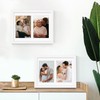DUENPY 8.5x11 Double 5x7 Picture Frame Double Picture Frame Displays