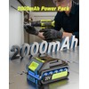 Cordless Drill, 20V MAX Power Drill Set with 2.0Ah Power
