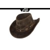 Black Jungle Reedley Leather Hat, Classic Western Hat, Cowboy Hat,
