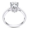 Engagement Rings for Women Cubic Zirconia Ring 2 Carat 925