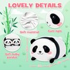 YIIQUWEN Panda Plush, Stuffed Animal Set with 4 Baby Pandas,