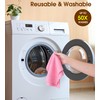 KitchLife Microfiber Cleaning Cloth Roll, 100 Pack - Tear-Away Microfiber