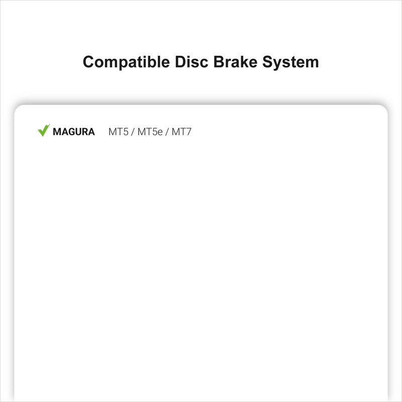 Top Brake BD19-P Disc Bicycle Brake Pads for Magura 4