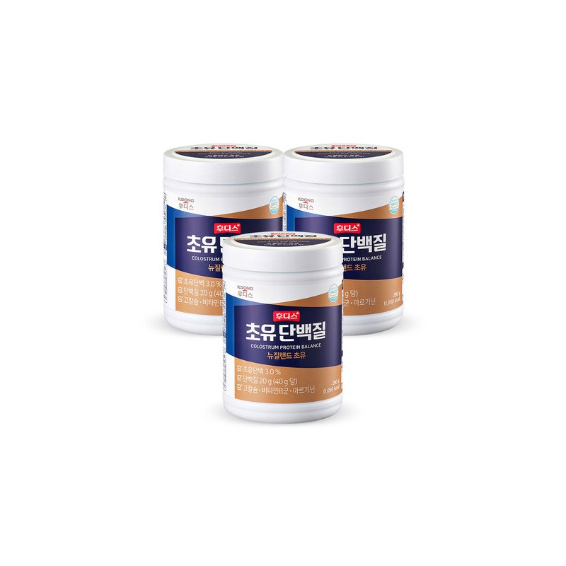 Ildong Foodis Colostrum Protein 280g 3 packs / 일동후디스 초유단백질