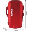 SUPRUS Waterproof 3 Modes of Flashlight Windproof Lighter Dual Arc