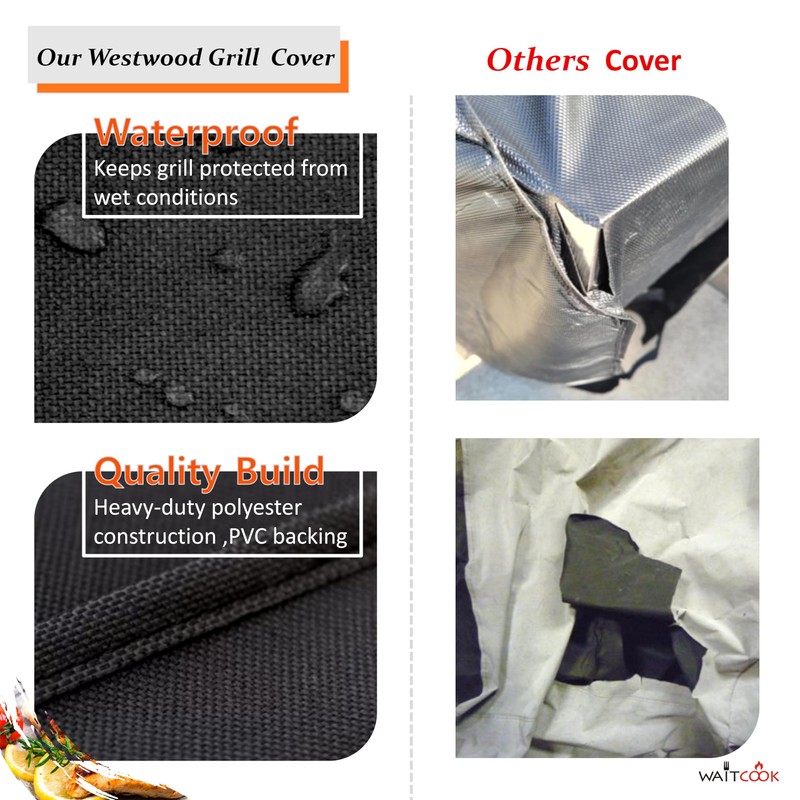 Grill Cover for Traeger Westwood & Westwood XL Wood Pellet
