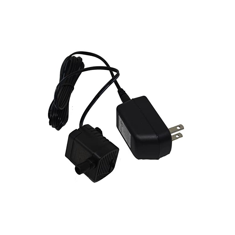 Gift Essentials Tabletop Ceramic Water Fountain, Relaxing Bubbling Indoor Fountain