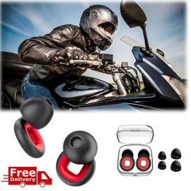 Unbranded Ear Plugs Motorcycle Motorcycle Ear Plugs Wind Sleep 24 DB Decline Wind Noise US