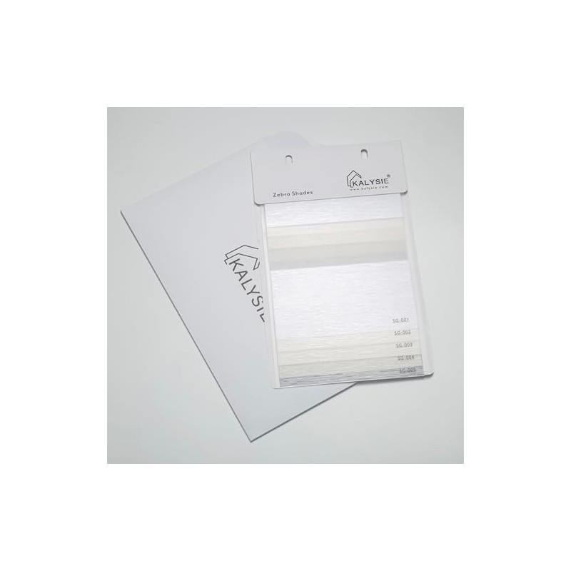 KALYSIE Fabric Sample for Zebra Roller Window Blinds