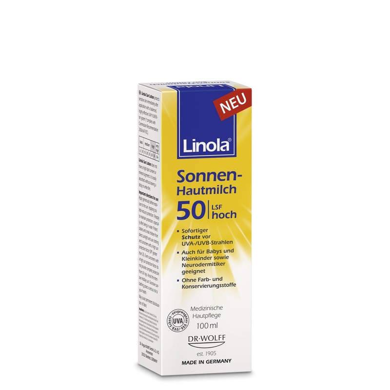 Linola Sun Skin Milk SPF 50 1 x 100 ml