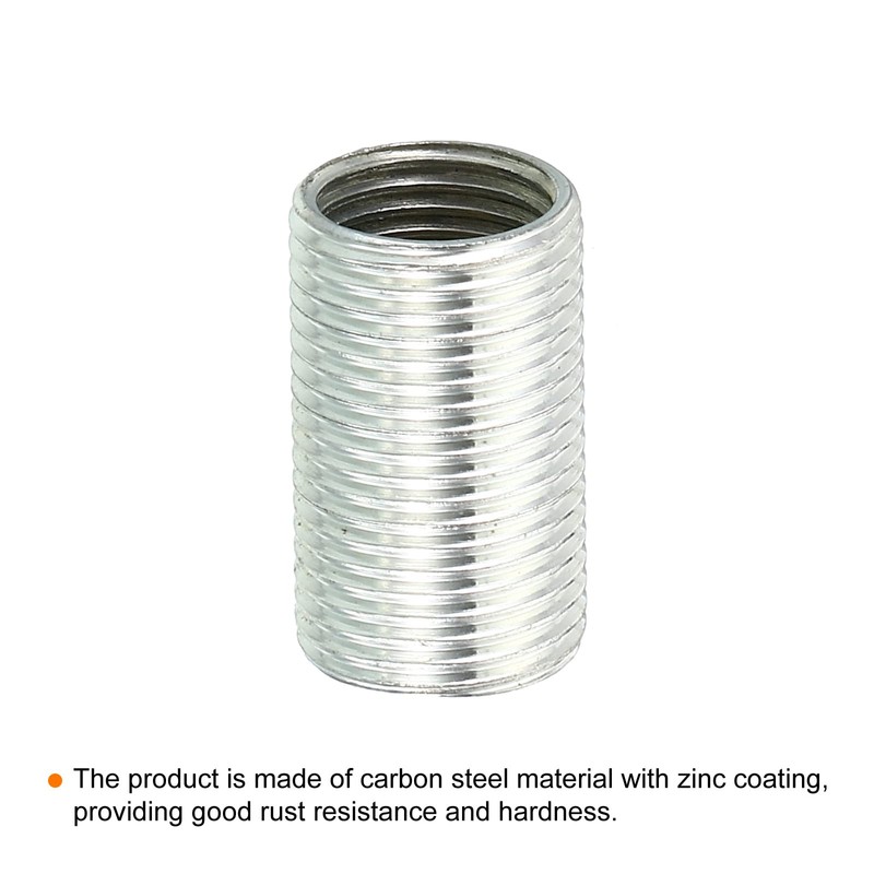 PATIKIL 1 Set M12-M10 Screw Adapter Sleeve Reducing Nuts 10/15/20mm