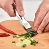 TECHTONGDA Kitchen Gadget Scallion Slicer Shredder Scallion Knife Scallion Separator