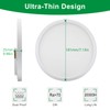 Taoellen Bathroom Ceiling Light, 18W 6500K Cold White LED Bathroom