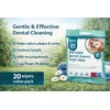 Pet Guru Disposable Dental Cleaning Finger Wipes for Dogs &