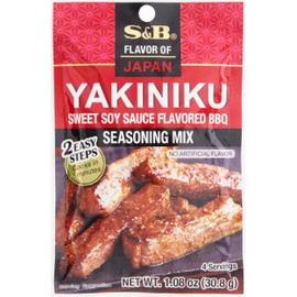 S&B Yakiniku Seasoning Mix 1.08oz (Pack of 10)