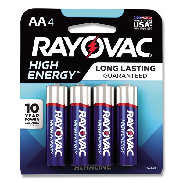 RAY8154J - Ray-o-vac High Energy Premium Alkaline Battery