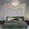 Kiido Large Macrame Wedding Backdrop(71" W x 86" L) for
