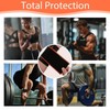 2 Wrist Braces Sports with Velcro Fastening, Wrist Protector Bracelet,