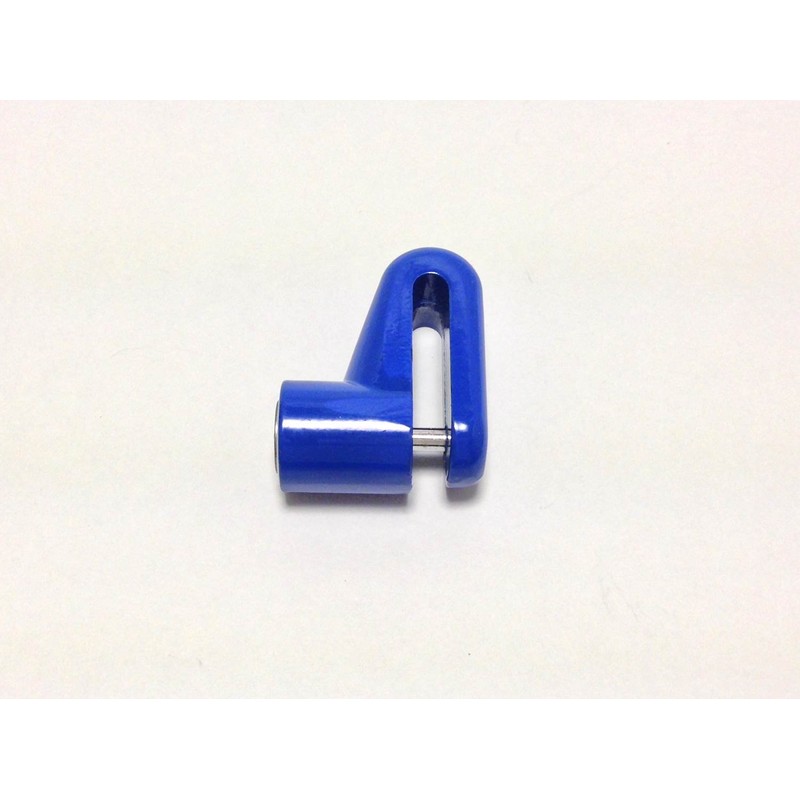 (nakira) 3点セット！ 汎用 ディスクロック コイルワイヤー ロックホルダー 300 (青)