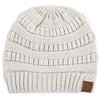 C.C Trendy Warm Chunky Soft Stretch Cable Knit Beanie Skully,