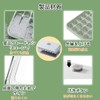 Renjzle Ice Tray, One-Push Easy Removal, Large Capacity, 32 Pieces