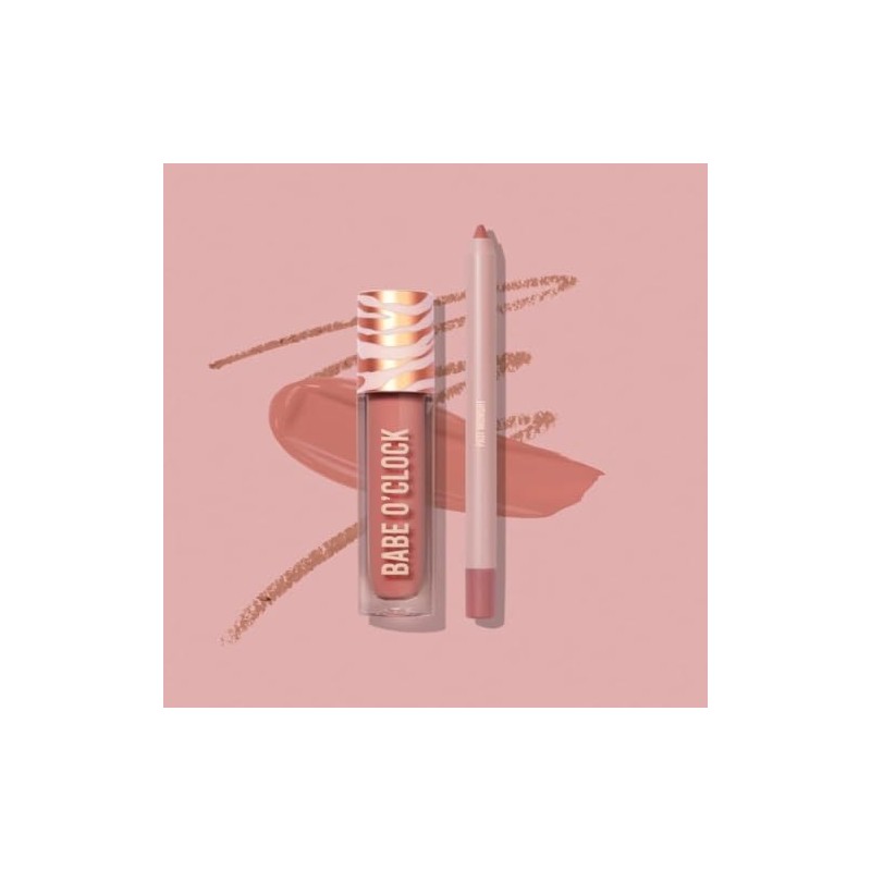 DUO DE LABIOS BABE O'CLOCK LIP DUO SET BEAUTY CREATIONS