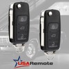 Juego de 2 llaveros con control remoto abatibles, compatibles con