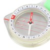 Orienteering Compass Luminous Versatile Sensitive Portable Backpacking Compass for Camping