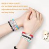 11 Pcs Friendship Bracelets,Colorful Bohemian Style Letter Bracelets for Women