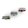 Houdini 3-Piece Small Wall Shelf Set - Floating Storage for