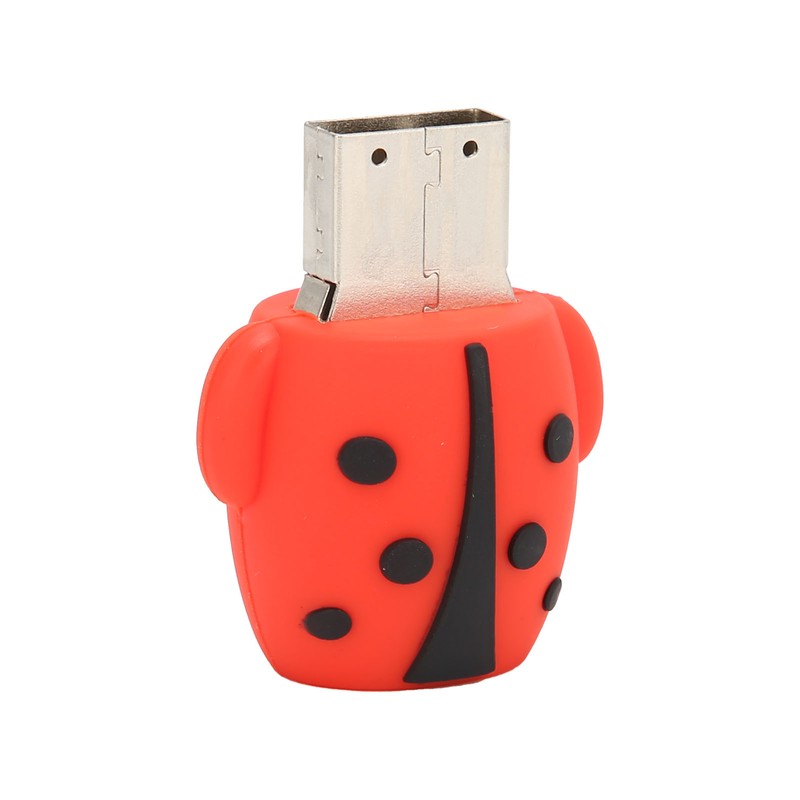 Cartoon Flash Disk Cartoon Ladybug Compatible Optional Stock USB Flash