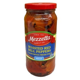Mazzeta Mezzetta Roasted Red Bell Peppers California Fresh Pack 16 oz