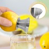 18/8 Stainless Steel Manual Lemon Juicer Squeezer, Easy Squeeze Small