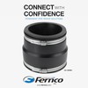 Fernco P1051-44 4" Flexible PVC Pipe Coupling for Asbestos Concrete