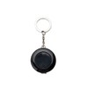 Black Spring Soft Tape Measure, 60 inch/150cm Keyring Design Retractable